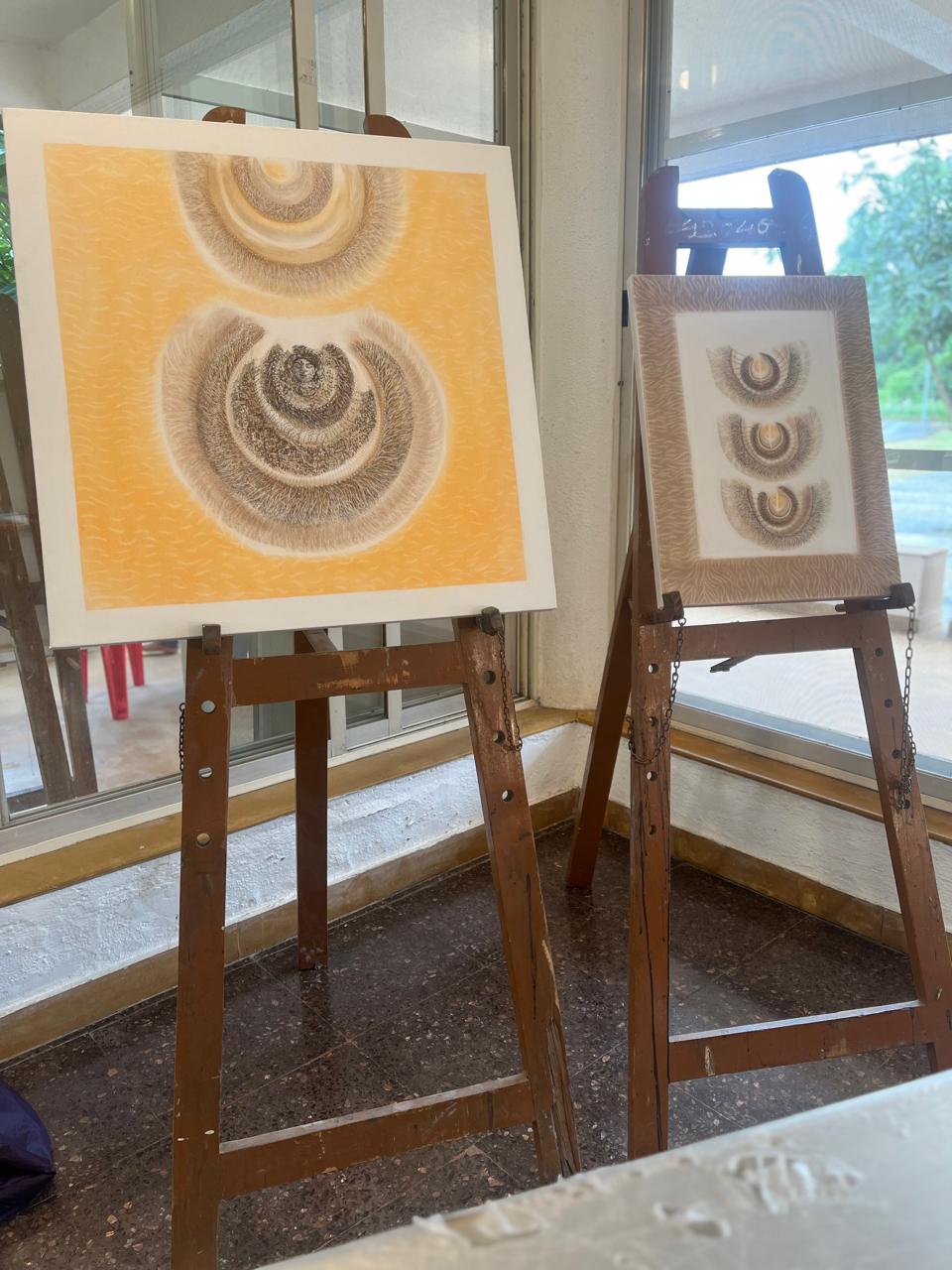 Moment din tabăra de creație Monsoon Art Camp 2026